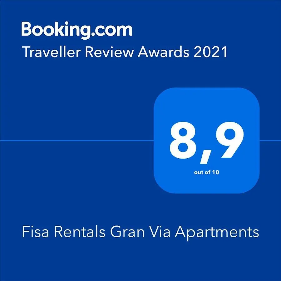 Fisa Rentals Gran Via Apartments Barcellona Spagna